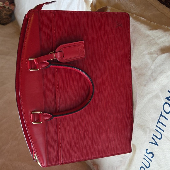 Louis Vuitton Handbags - Louis Vuitton Epi Riviera Red Bag